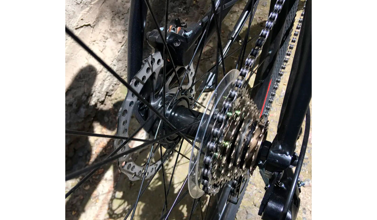 Велосипед Crosser MT-036-21S 29" размер L рама 19 2022 Черно-красный 5