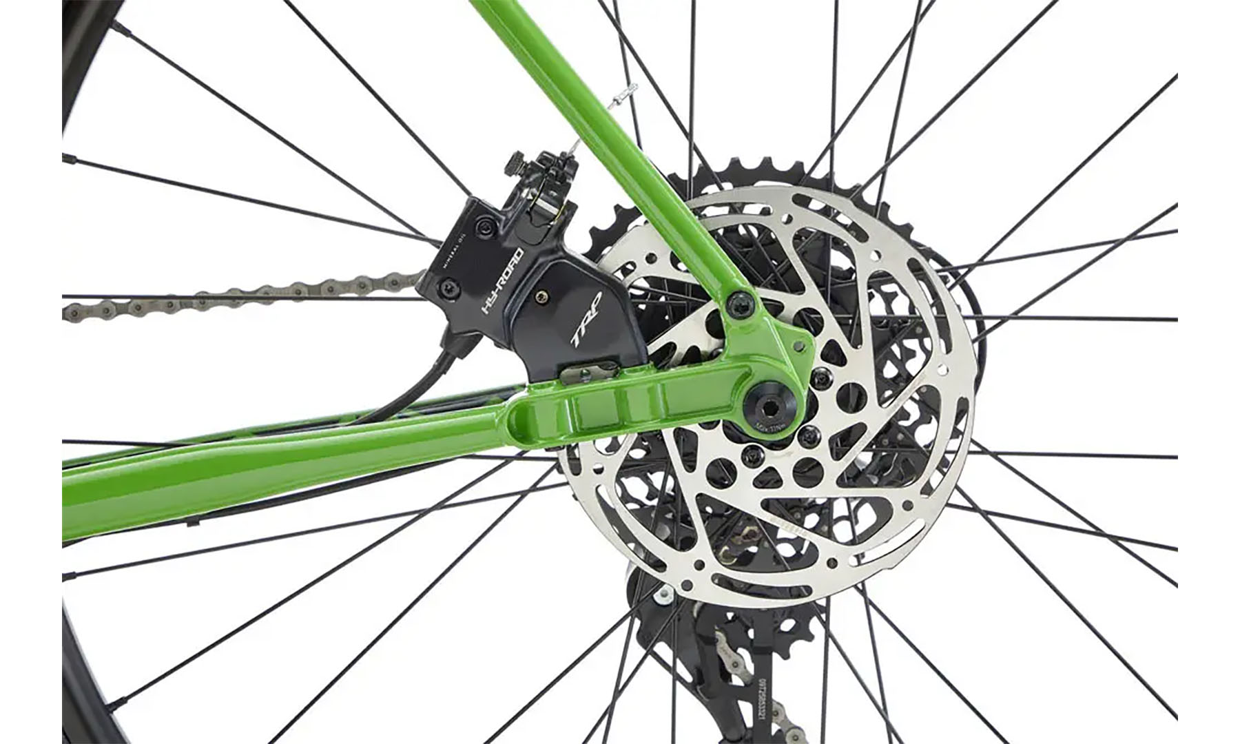 Велосипед гравійний Kona Rove DL 650 27.5" розмір рами XXS (48 см), 2024, Kiwi 3