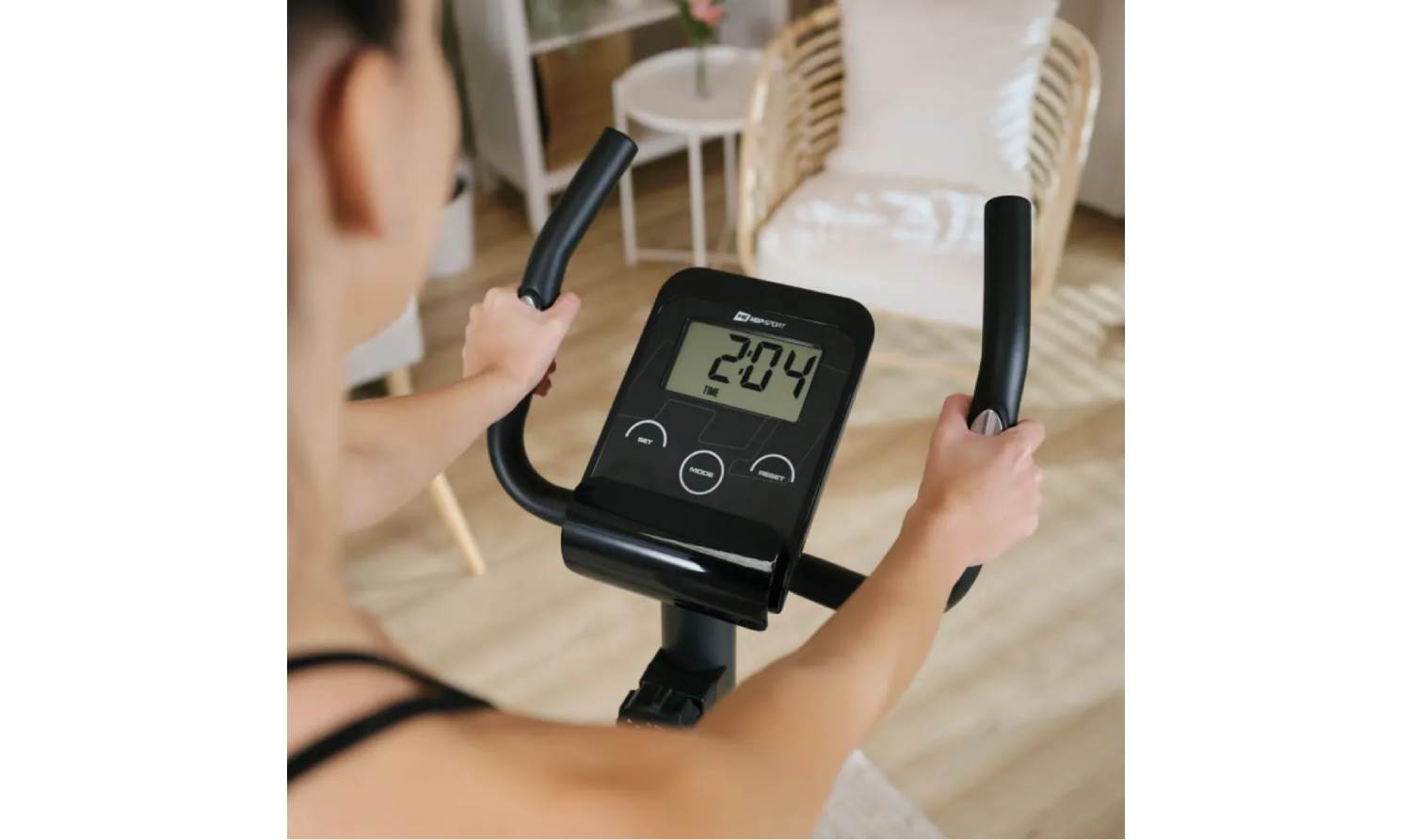 Велотренажер Hop-Sport HS-2080 Spark черно-красный 9