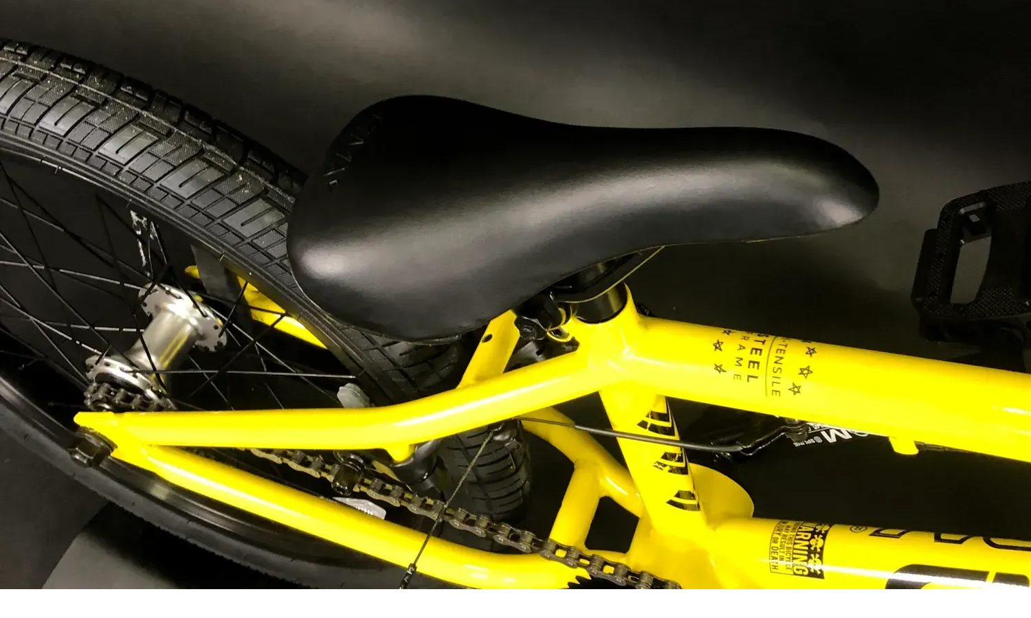 Велосипед Eastern BMX Lowdown 20" рама 20,00" желтый 4