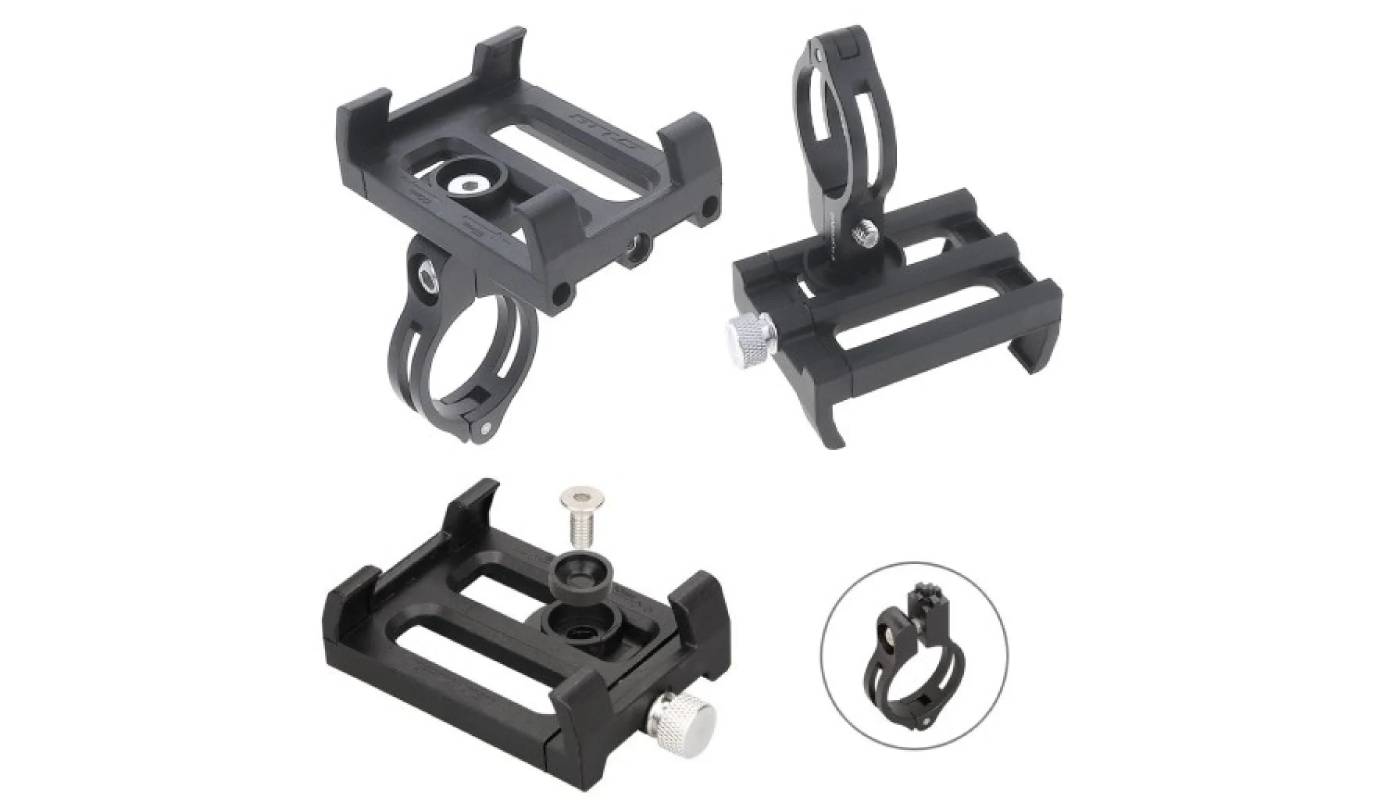 Тримач для смартфонів GUB G-84, пластик, чорний 3