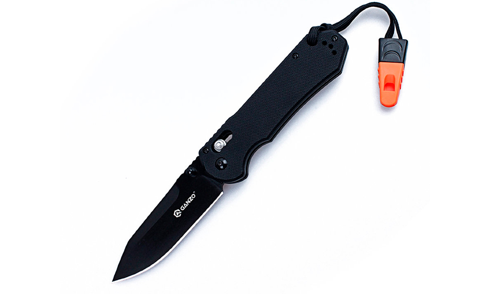 Фотография Складной нож Ganzo G7453-WS черный