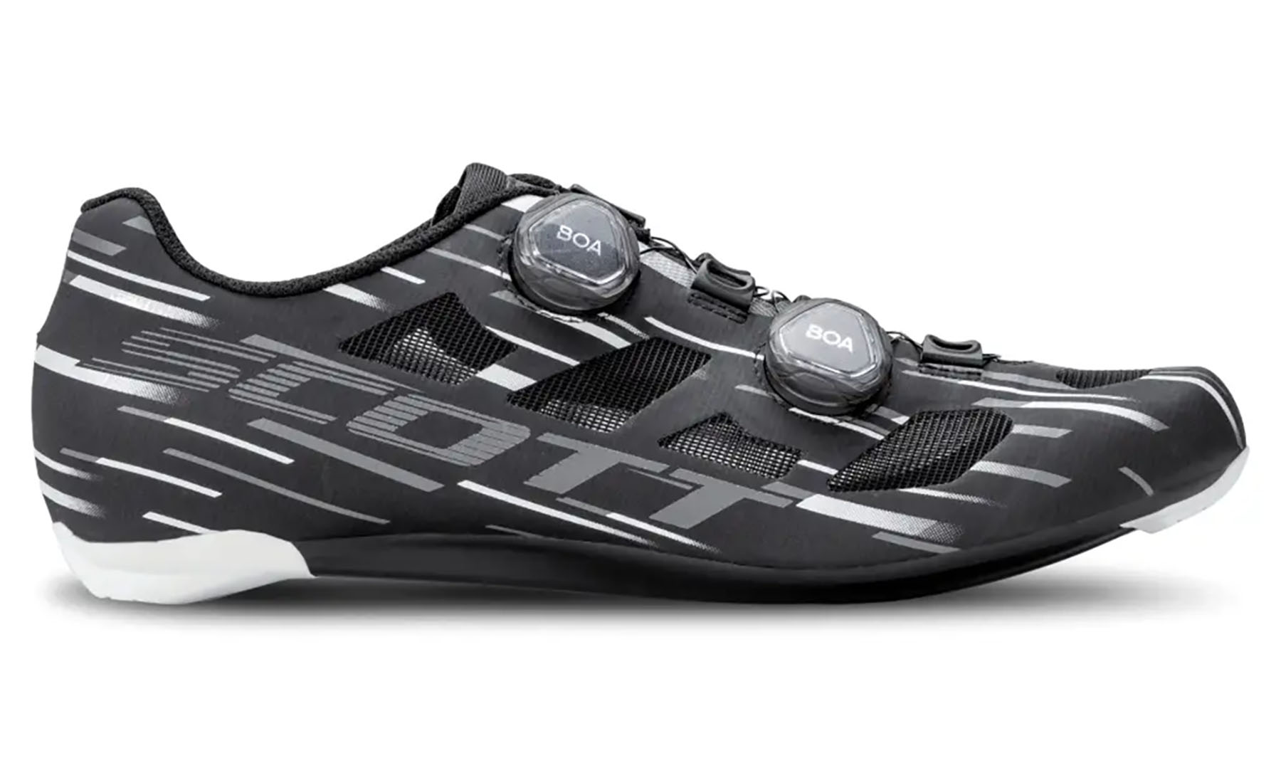 Велотуфли SCOTT ROAD VERTEC VENT BOA черно-белые, размер 45 (296552.1007) 6