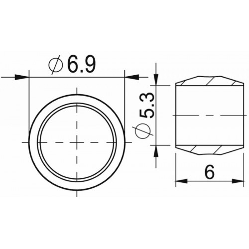 Оливка ProX для Shimano мідь 2