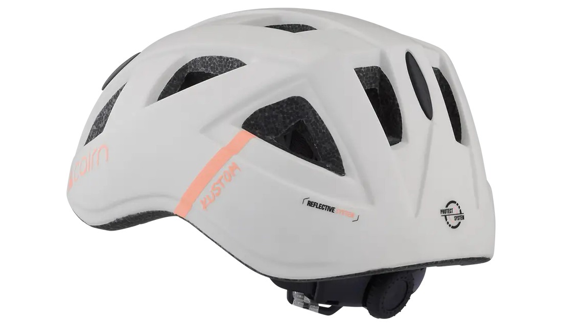 Велошлем Cairn Kustom Jr white розмір S 48-52 см 2