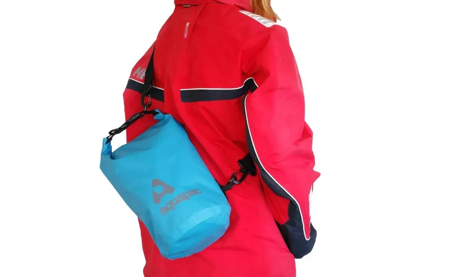 Гермомішок AQUAPAC з ремнем через плече Trailproof Drybag - 15L (blue) w/strap синій 2 Гермомішок AQUAPAC з ремнем через плече Trailproof Drybag - 15L (blue) w/strap синій 2