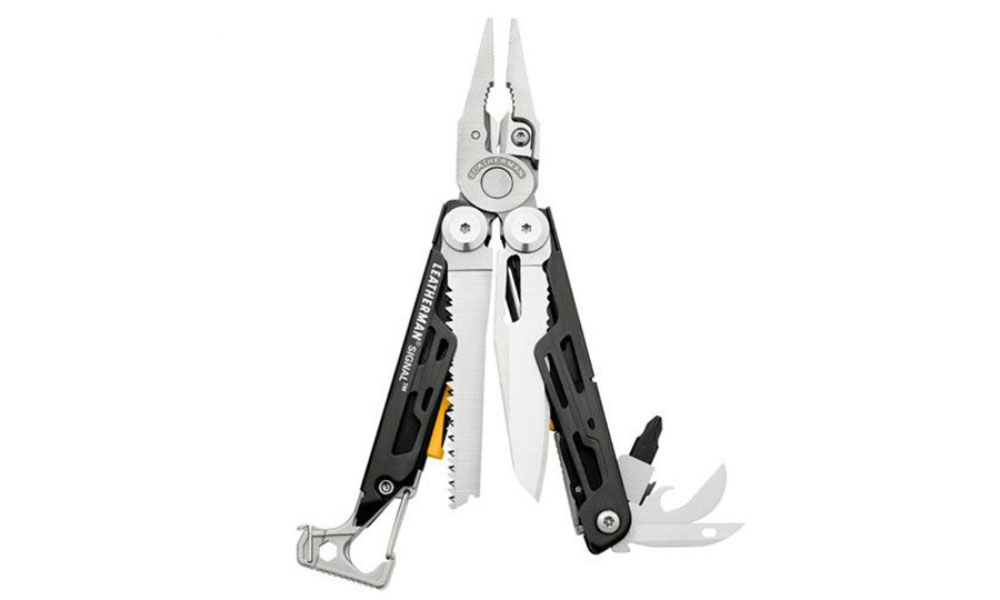 Фотографія Мультитул Leatherman Signal сіро-чорний