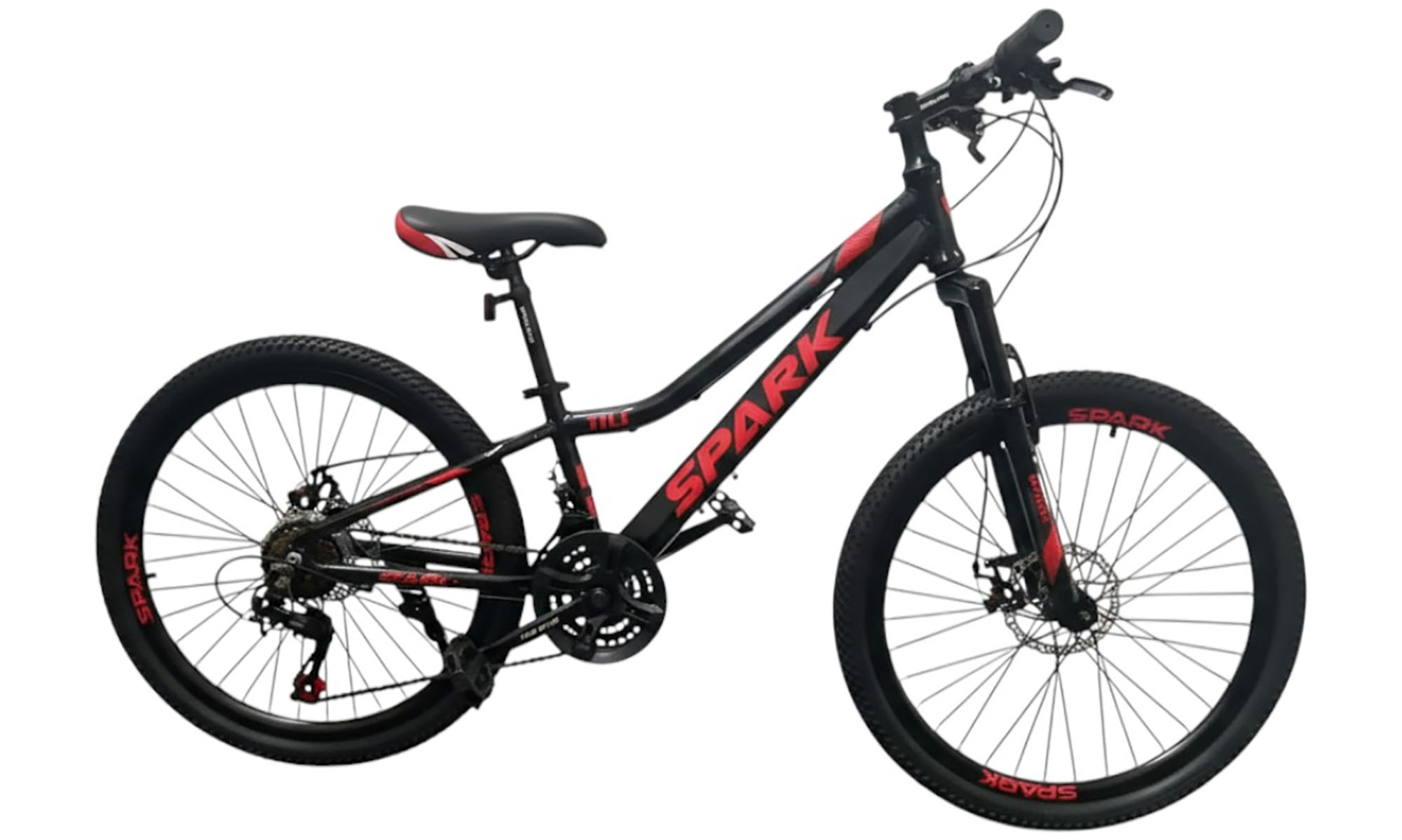 Велосипед SPARK TILL 24", размер XXS, рама - 11", год 2026, черный Велосипед SPARK TILL 24", размер XXS, рама - 11", год 2026, черный