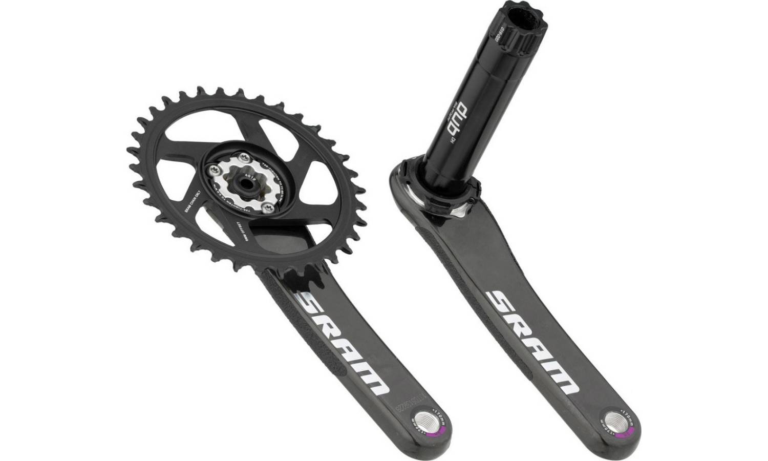 Шатуны Sram set X01 All Downhill DUB83 170 w Direct Mount 34t X-SYNC 2 Chainring Black B1 3