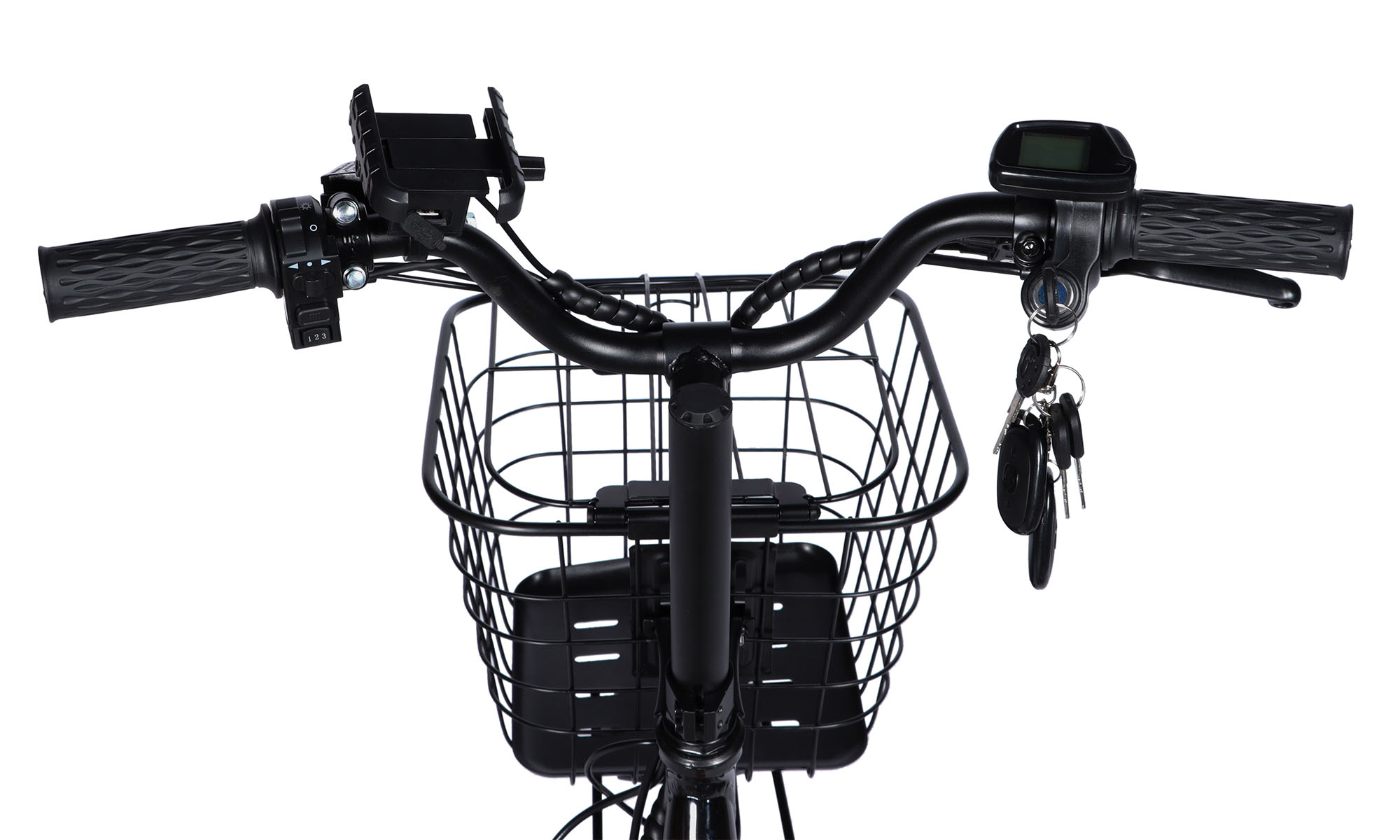 Велосипед з електроприводом SPACE eELDORADO DD FR 18", розмір S, рама 15", 48B, 15А*г, 1000Вт, рік 2026, чорно-синій 4