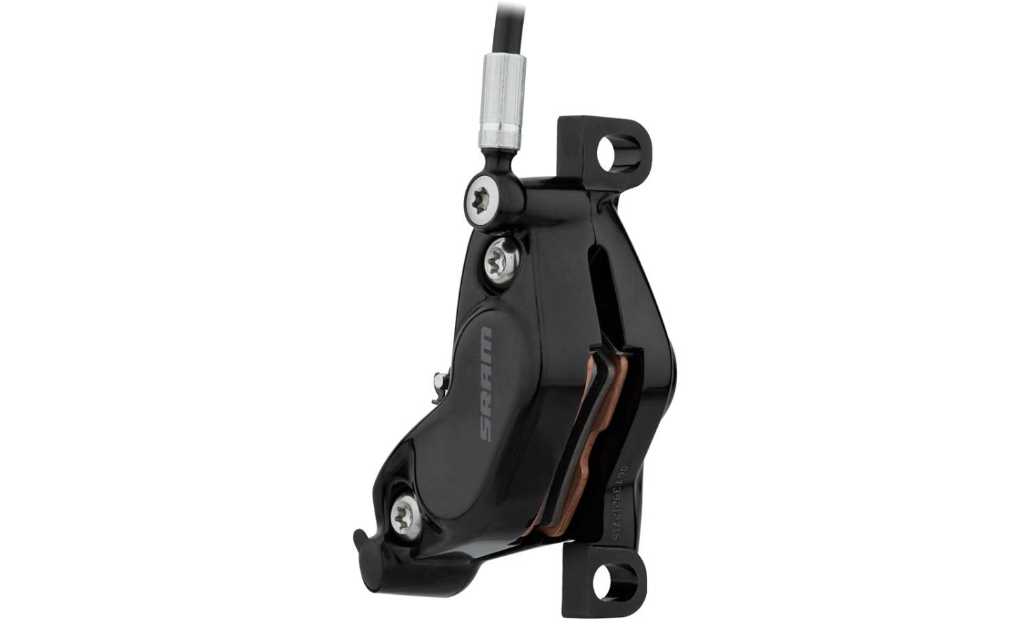 Тормоз дисковый SRAM Code Silver Stealth - Aluminum Lever, Stainless Hardware, Reach/Contact Adj ,SwingLink, Black Ano Rear 2000mm Hose (includes MMX 5 Тормоз дисковый SRAM Code Silver Stealth - Aluminum Lever, Stainless Hardware, Reach/Contact Adj ,SwingLink, Black Ano Rear 2000mm Hose (includes MMX 5