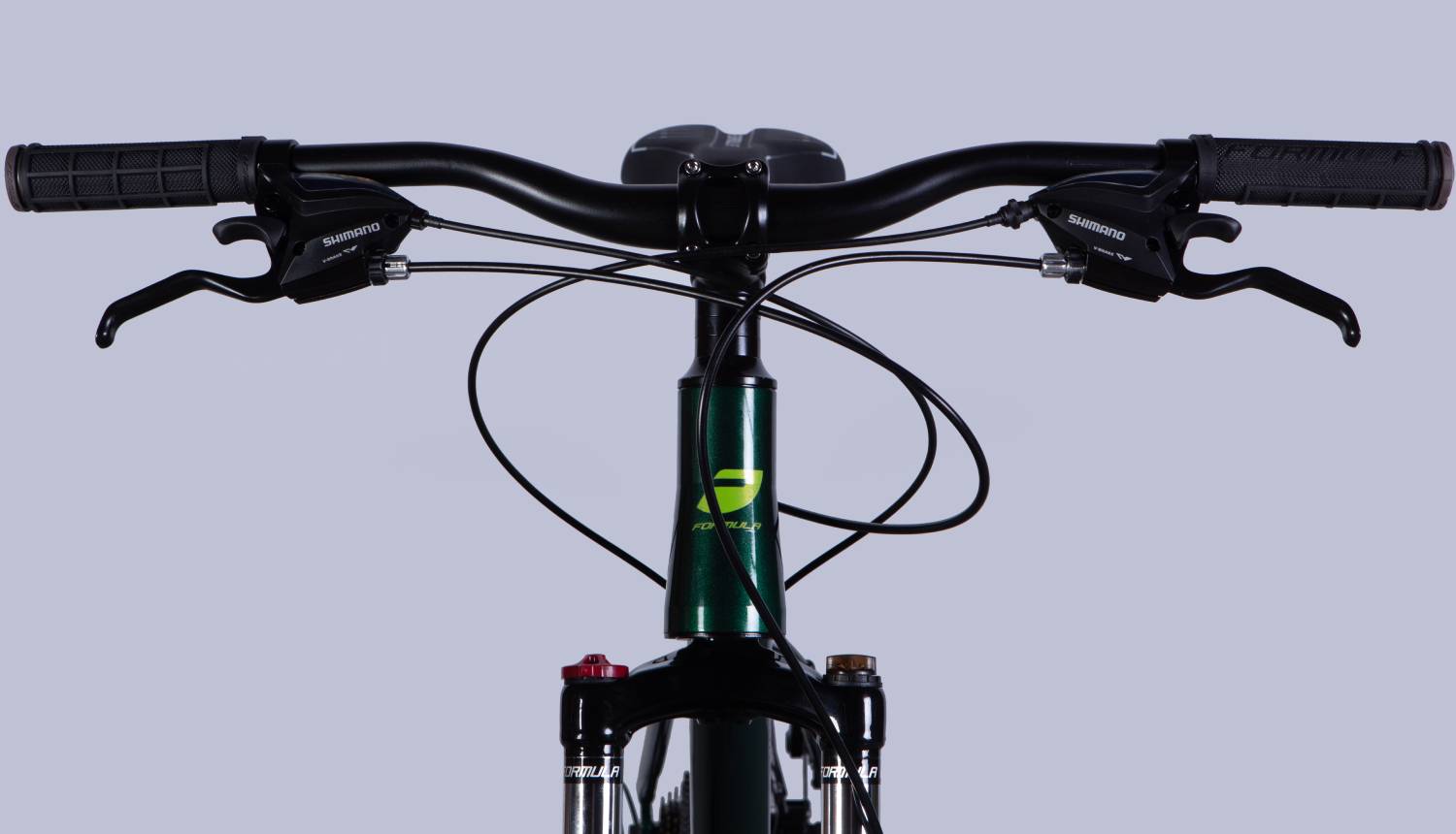 Велосипед Formula MOTION DD 27,5" размер S рама 16" 2025 зелено-серый 7