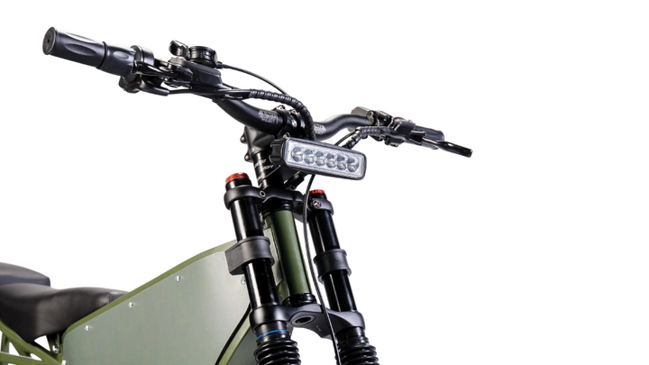 Фотография Электровелосипед Bayka E-Motion Big Military 18" moto motor wheel 3