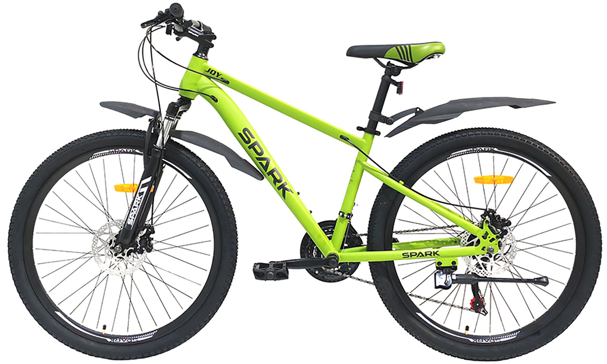 Велосипед SPARK JOY 26", розмір S, рама 15", 2025, салатовий 3