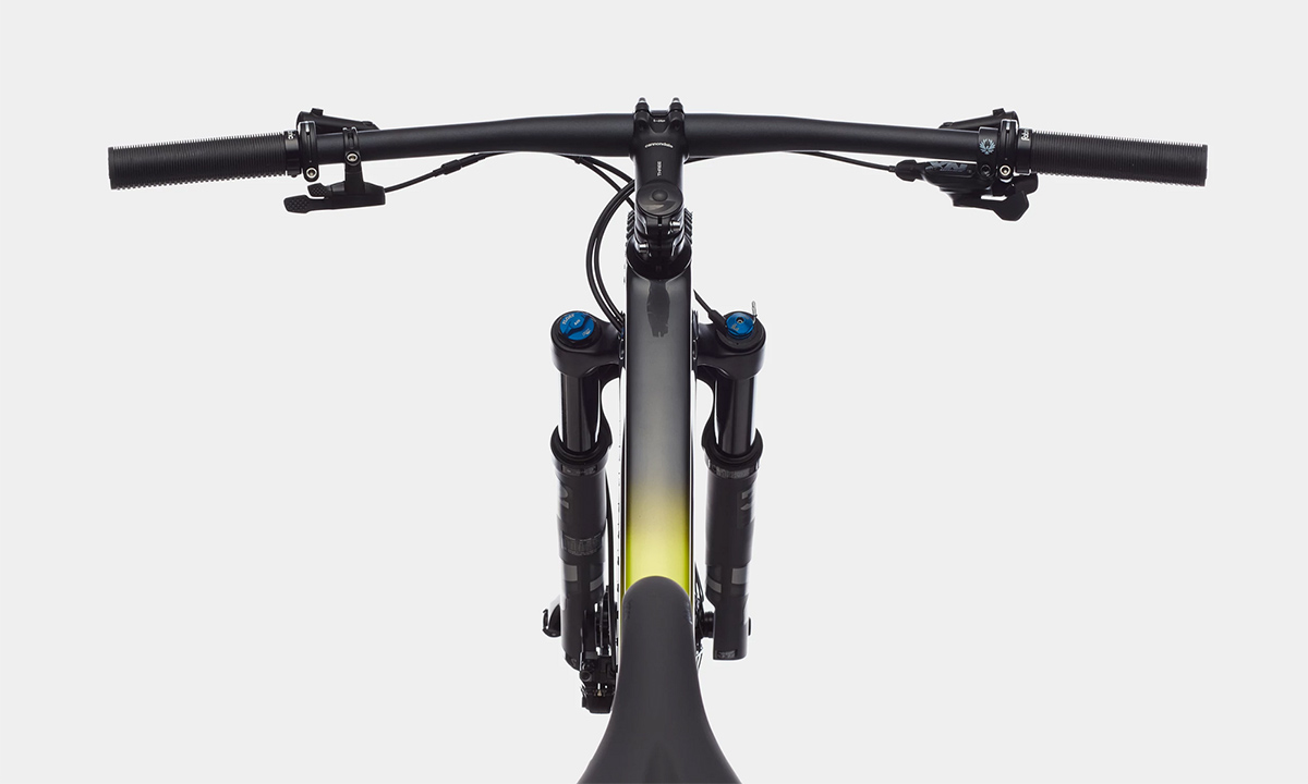 Велосипед Cannondale F-SI Carbon 5 29" 2021, розмір S, Салатово-чорний 3