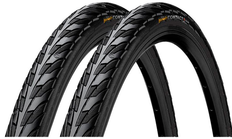 Покрышка Continental CONTACT, 28" | 700 X 35C | 28 X 1 3/8 X 1 5/8, 37-622, Wire, SafetySystem Breaker black 2