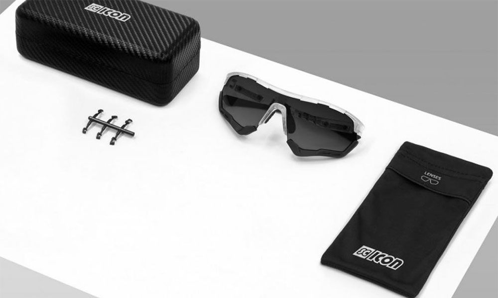Фотография Очки SCICON AEROTECH XL SCNPP Multimirror Black Gloss/Silver 2