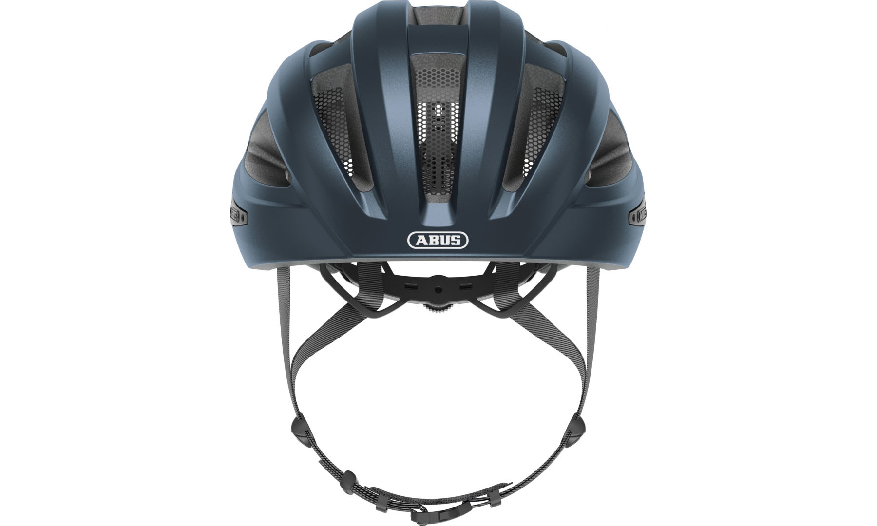 Велошлем спортивный ABUS MACATOR matt blue, размер L (58-62 см), матовый синий 4