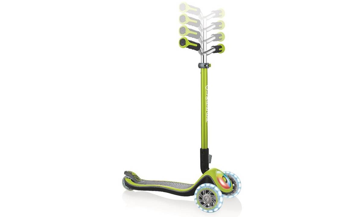 Самокат GLOBBER ELITE PRIME, зелёный, колёса с подсветкой, 3+ 2 Самокат GLOBBER ELITE PRIME, зелёный, колёса с подсветкой, 3+ 2