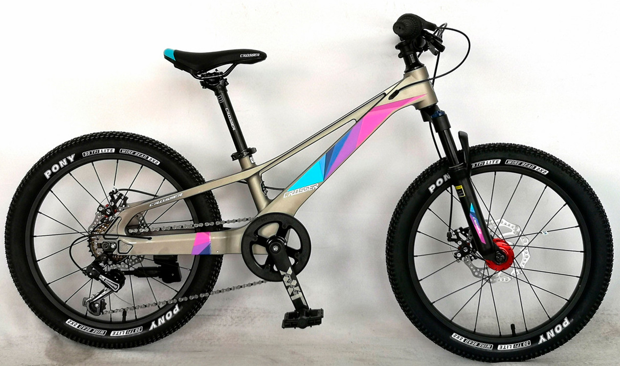 Фотографія Велосипед Crosser XMB 20" 2021 Сірий 