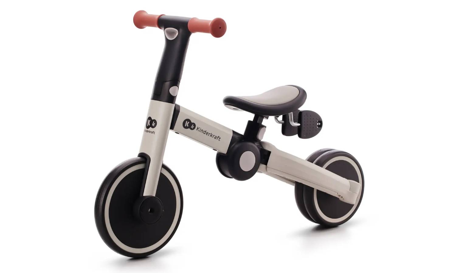 Фотографія Триколісний велосипед 3 в 1 Kinderkraft 4TRIKE Silver Grey 2