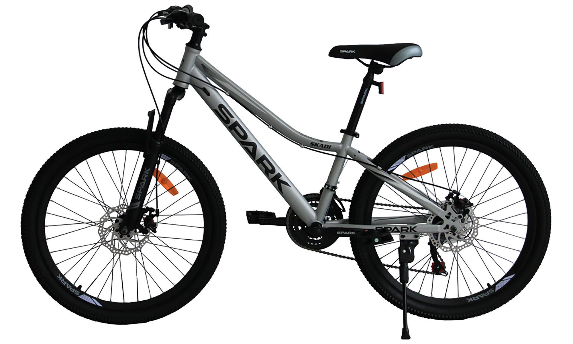 Велосипед SPARK SKADI 24", розмір XXS, рама12", рік 2025, сірий (м) 4