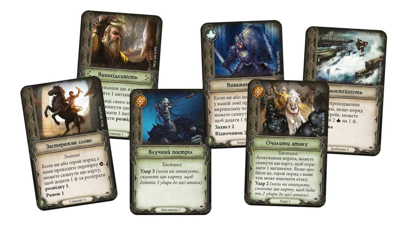 Настільна гра Володар Перснів. Пригоди в Середзем'ї (The Lord of the Rings: Journeys in Middle-Earth) 5