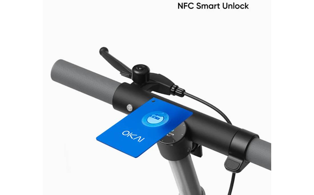 Электросамокат OKAI ES20-NEON 9" 300(600)W, 9.8Ah, NFC, App, черный 4 Электросамокат OKAI ES20-NEON 9" 300(600)W, 9.8Ah, NFC, App, черный 4