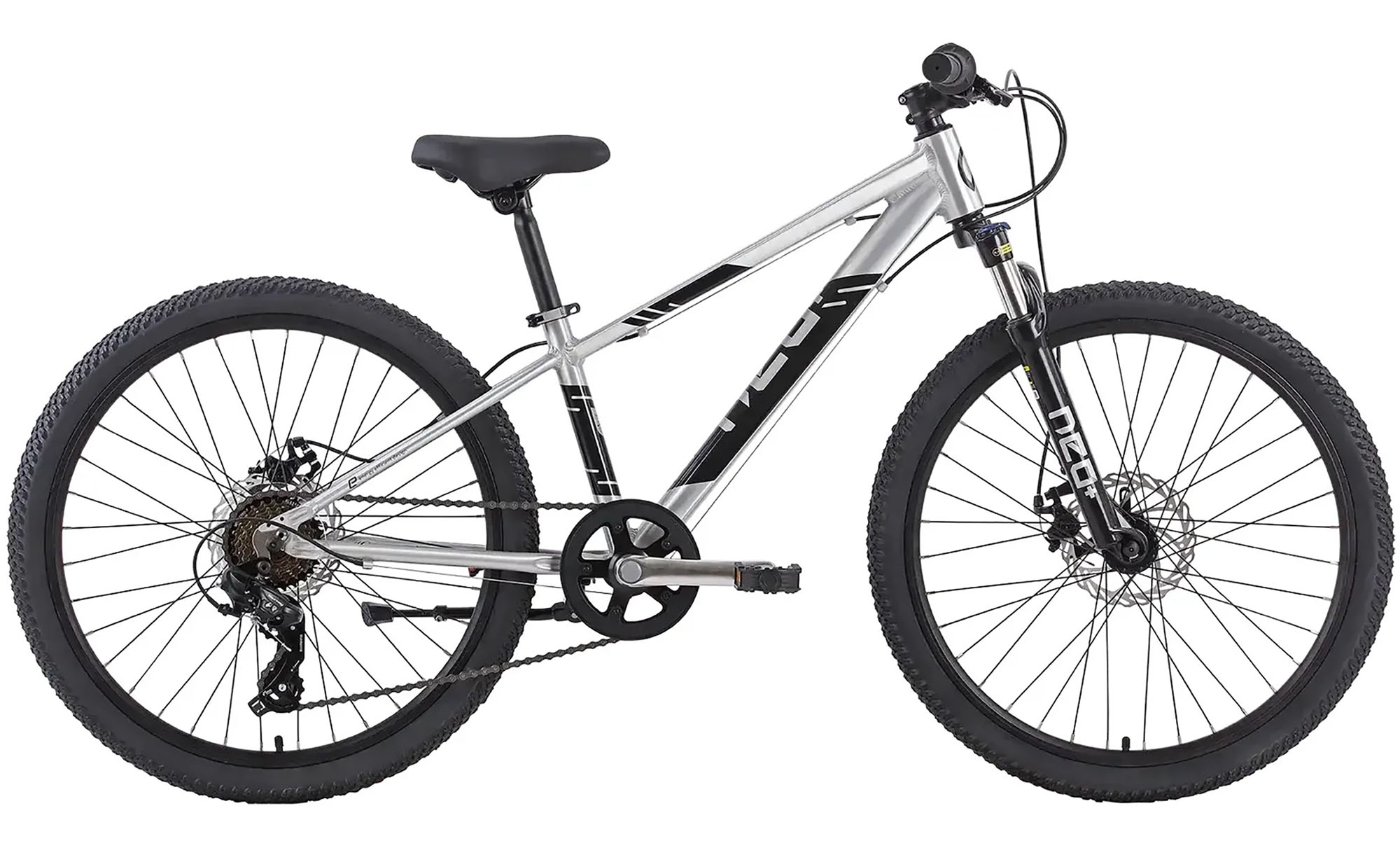 Велосипед Apollo NEO Disc+ 24", 7s boys, размер XS, год 2026, полированный алюминий 