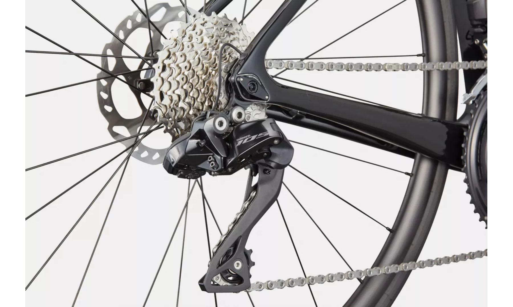 Велосипед Cannondale SuperSix EVO Carbon 3 28" розмір XL рама 58см 2024 BLK 6