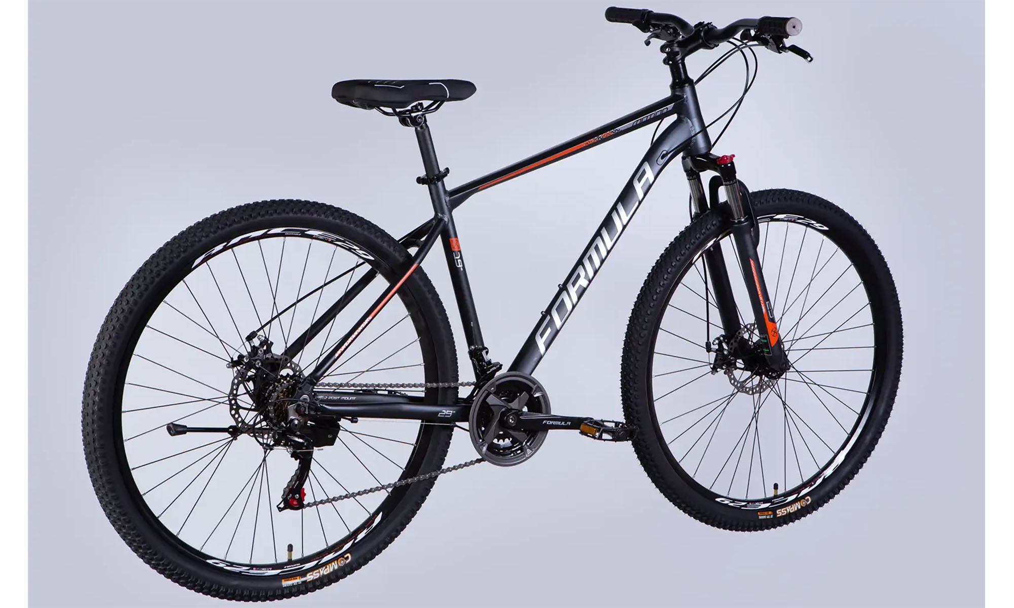 Велосипед Formula MOTION DD FR 29", розмір M, рама-17", рік 2026, темно-сiрий (матовий) 3