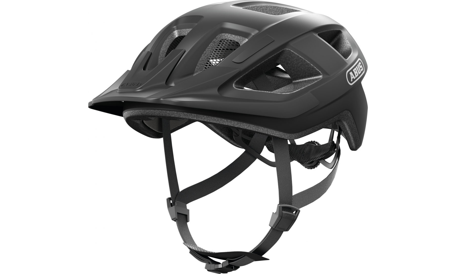 Велошлем ABUS ADURO 3.0 velvet black, размер L (58-62 см), черный 6