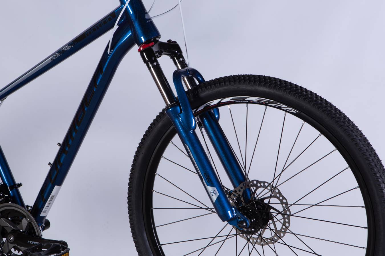 Велосипед Formula MOTION DD FR, 26", размер S, рама 16", 2025, сине-черный  5