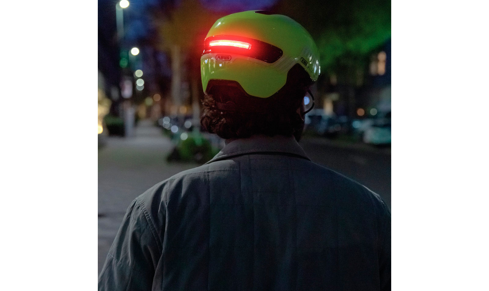 Велошлем ABUS HUD-Y Signal Yellow розмір L (57-61см), Жовтий 5 Велошлем ABUS HUD-Y Signal Yellow розмір L (57-61см), Жовтий 5