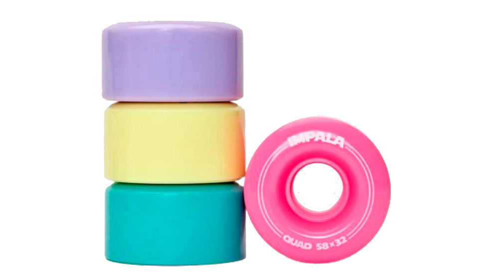 Колеса для роликов Impala 4 Pack - Pastel Multi 3