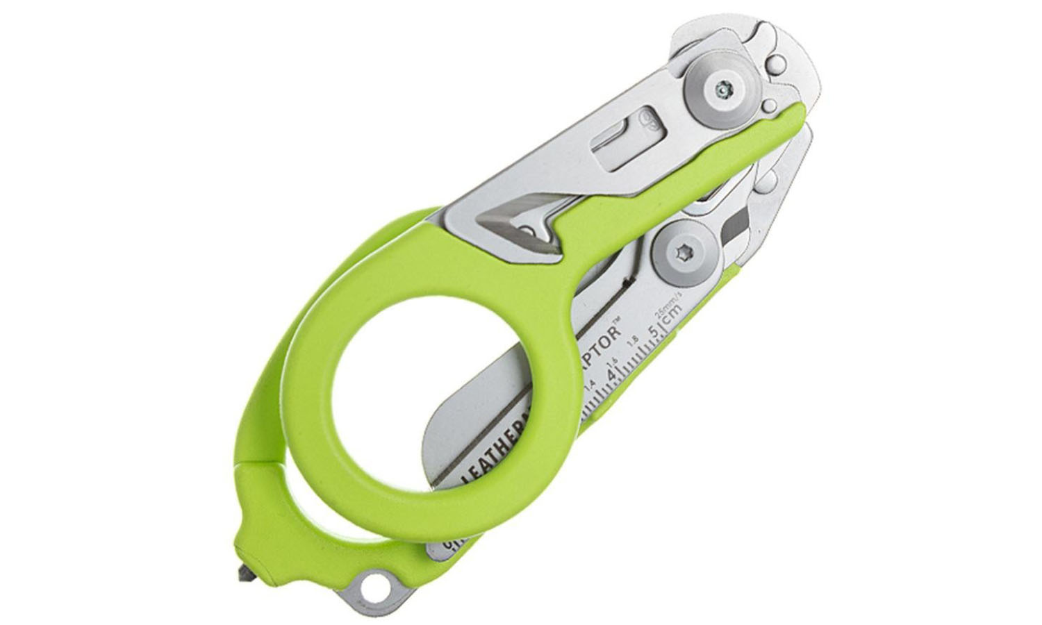 Ножиці LEATHERMAN Raptor Rescue, зелені, utility чохол 3