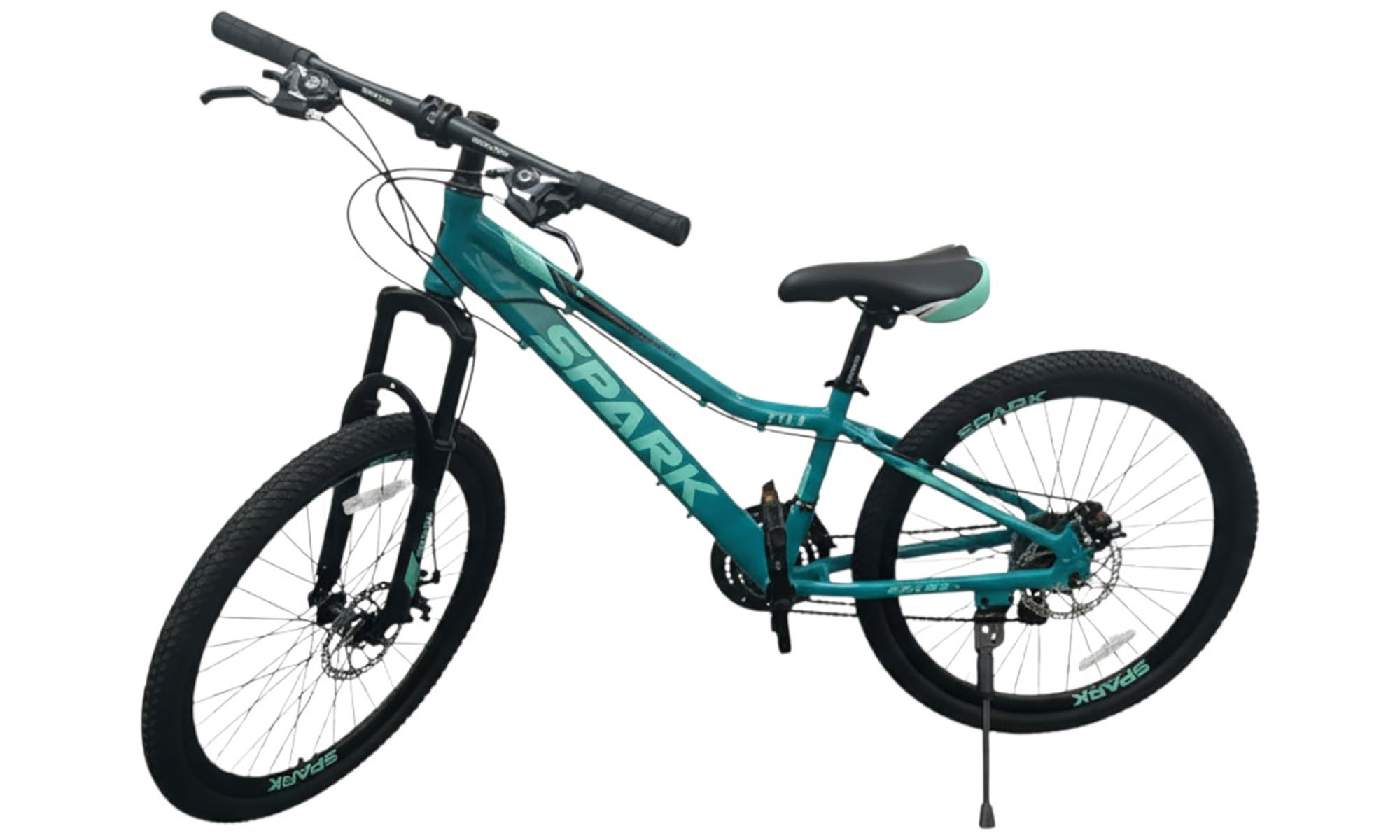 Велосипед SPARK TILL 24", розмір XXS, рама - 12", рік 2026, бірюзовий 2 Велосипед SPARK TILL 24", розмір XXS, рама - 12", рік 2026, бірюзовий 2