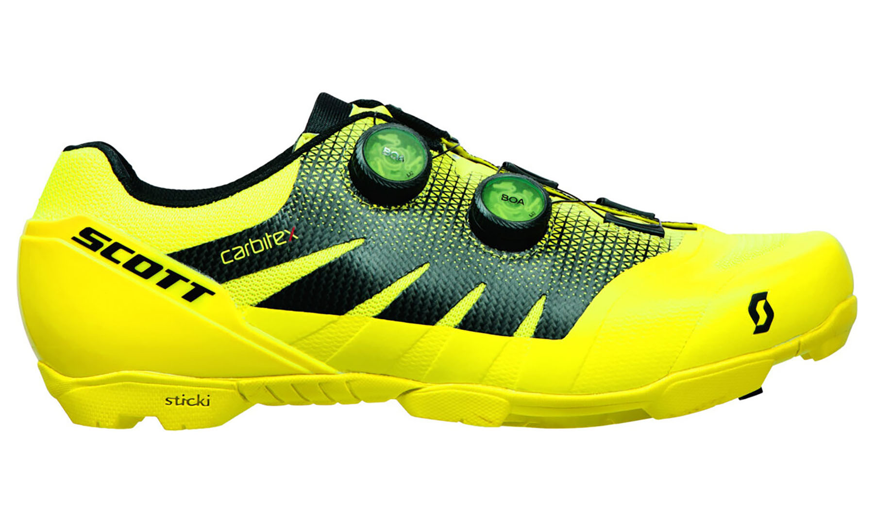 Scott MTB RC SL Cycling Tufli жовтий/чорний, розмір 44 4