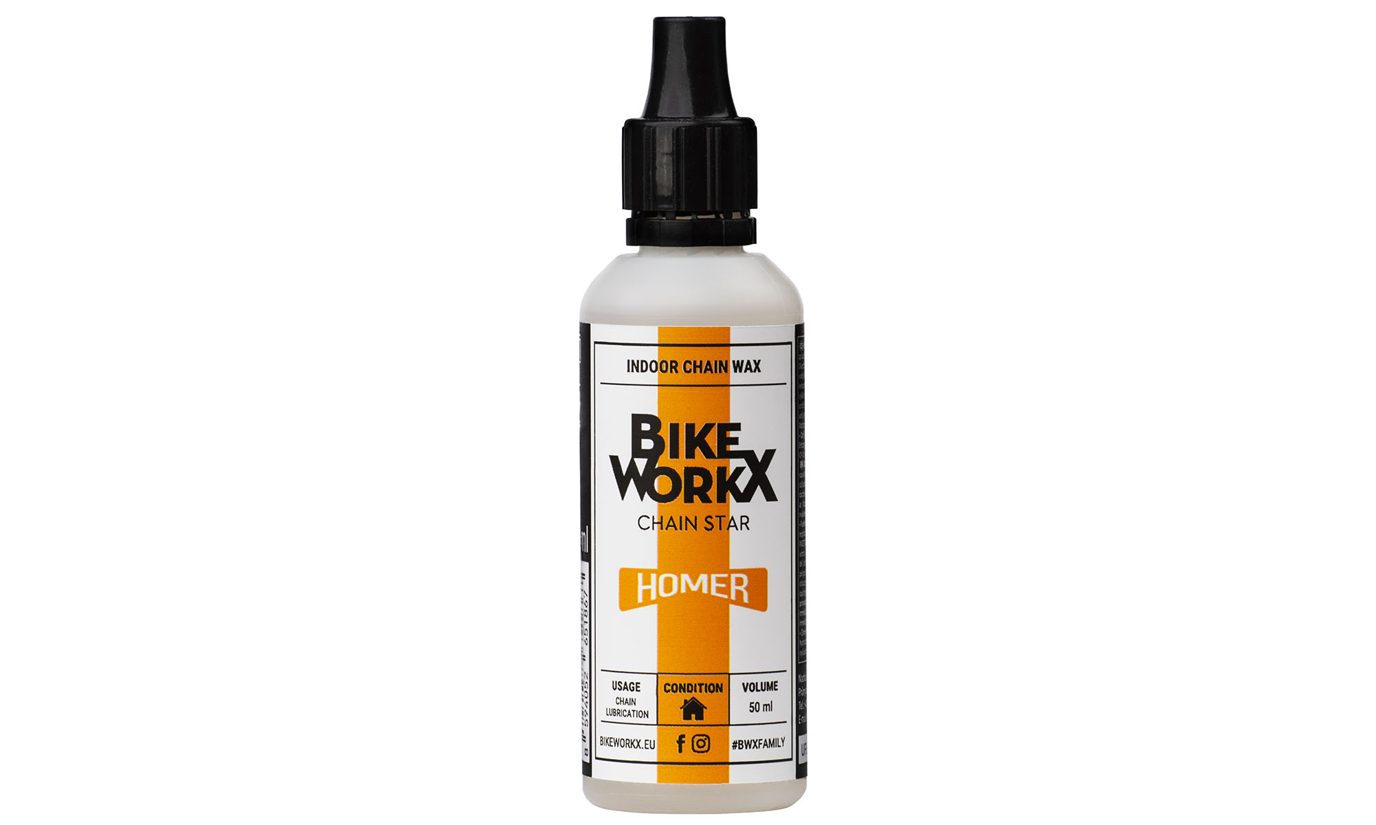 Смазка для цепи BikeWorkX Chain Star Homer, для применения на станке, 50 мл