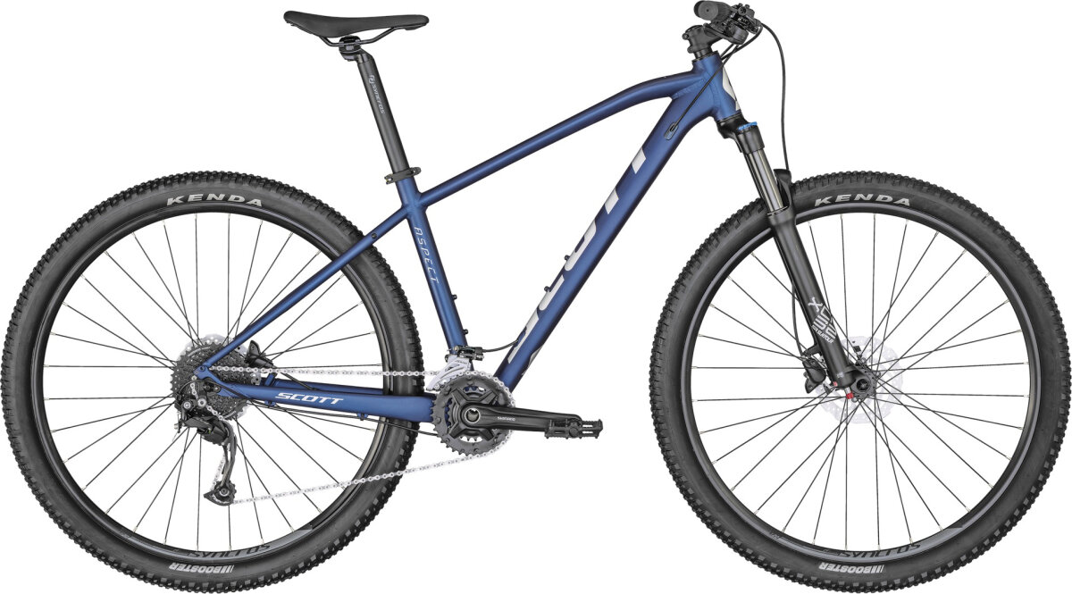 Фотография Велосипед SCOTT Aspect 740 27,5" размер  L blue (CN)