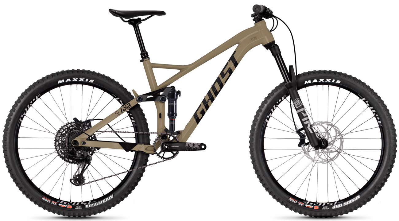 Фотография Велосипед Ghost Slamr 4.7 27.5" (2020) 2020 Серо-коричневый 6