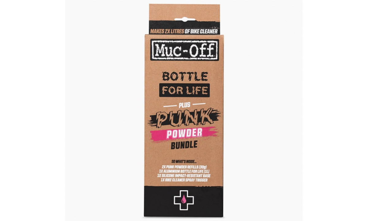 Набор MUC-OFF емкость алюм.1 л. + сухой шампунь 2
