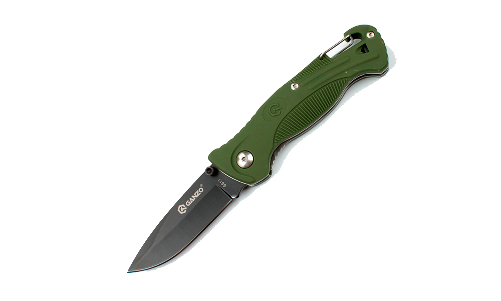 Фотография Складной нож Ganzo G611 зеленый