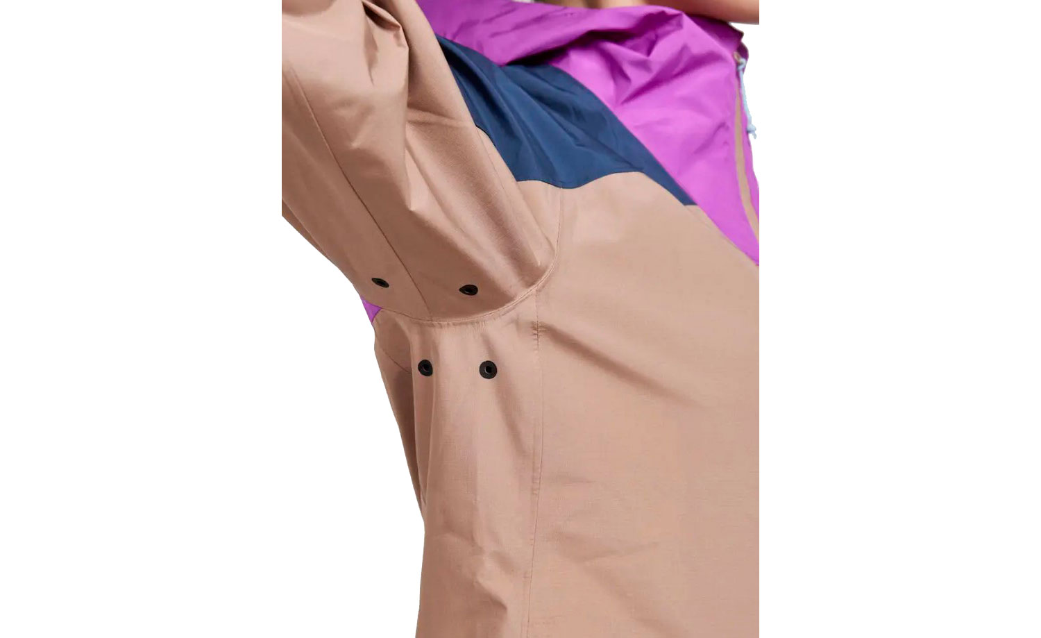 Куртка Craft PRO TRAIL HYDRO жіноча, розмір XL, сезон AW 22, бежево-синій 4 Куртка Craft PRO TRAIL HYDRO жіноча, розмір XL, сезон AW 22, бежево-синій 4