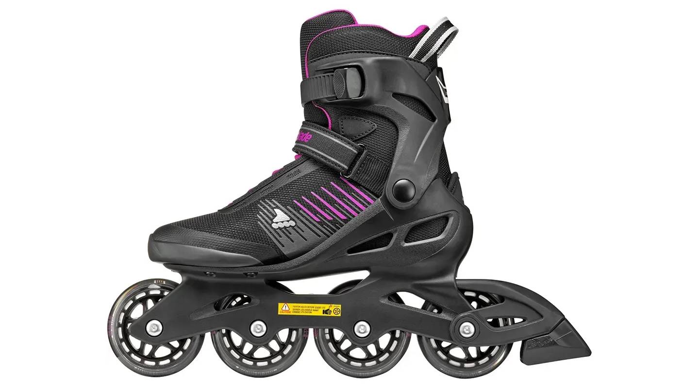 Ролики Rollerblade Zetrablade W black-cyclamen pink 240 5