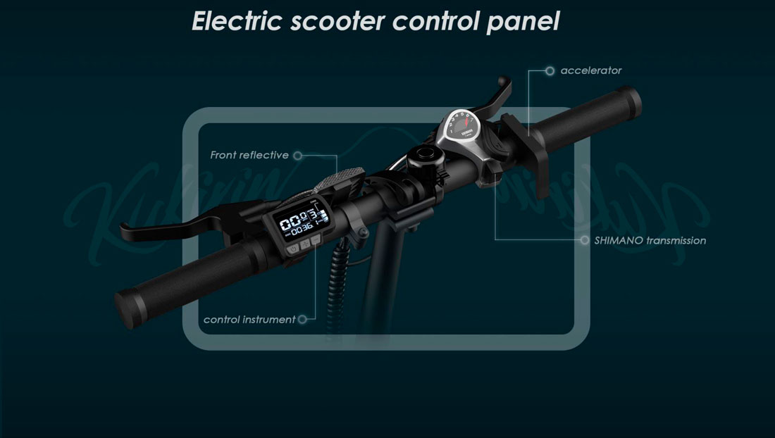 Електровелосипед KUGOO KIRIN V2 (250 Вт, 7,5 Ah, 36 В), 20", черный 3 Електровелосипед KUGOO KIRIN V2 (250 Вт, 7,5 Ah, 36 В), 20", черный 3