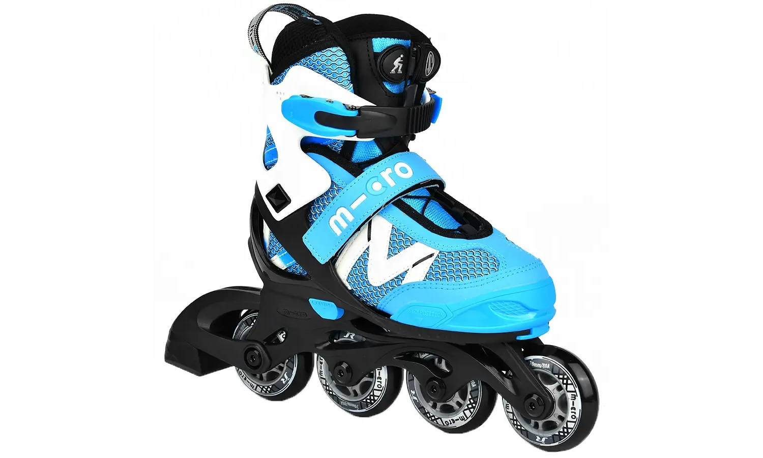 Ролики Micro NEW Shaper blue-white размер 37-40 4