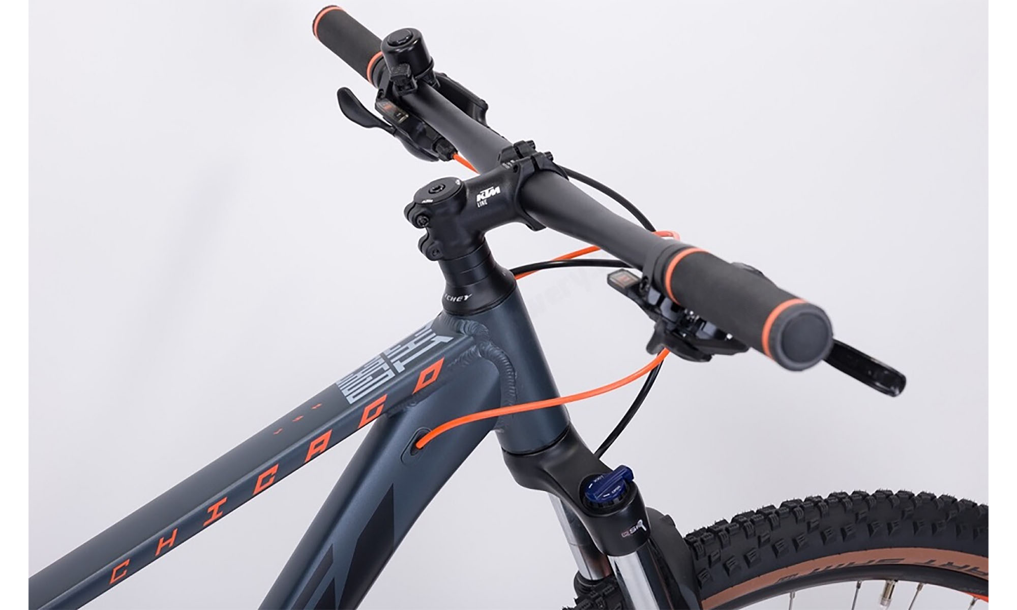 Велосипед KTM CHICAGO 291 29", размер XXL, рама 22.5" (57 см), год 2026, серый матовый 3 Велосипед KTM CHICAGO 291 29", размер XXL, рама 22.5" (57 см), год 2026, серый матовый 3