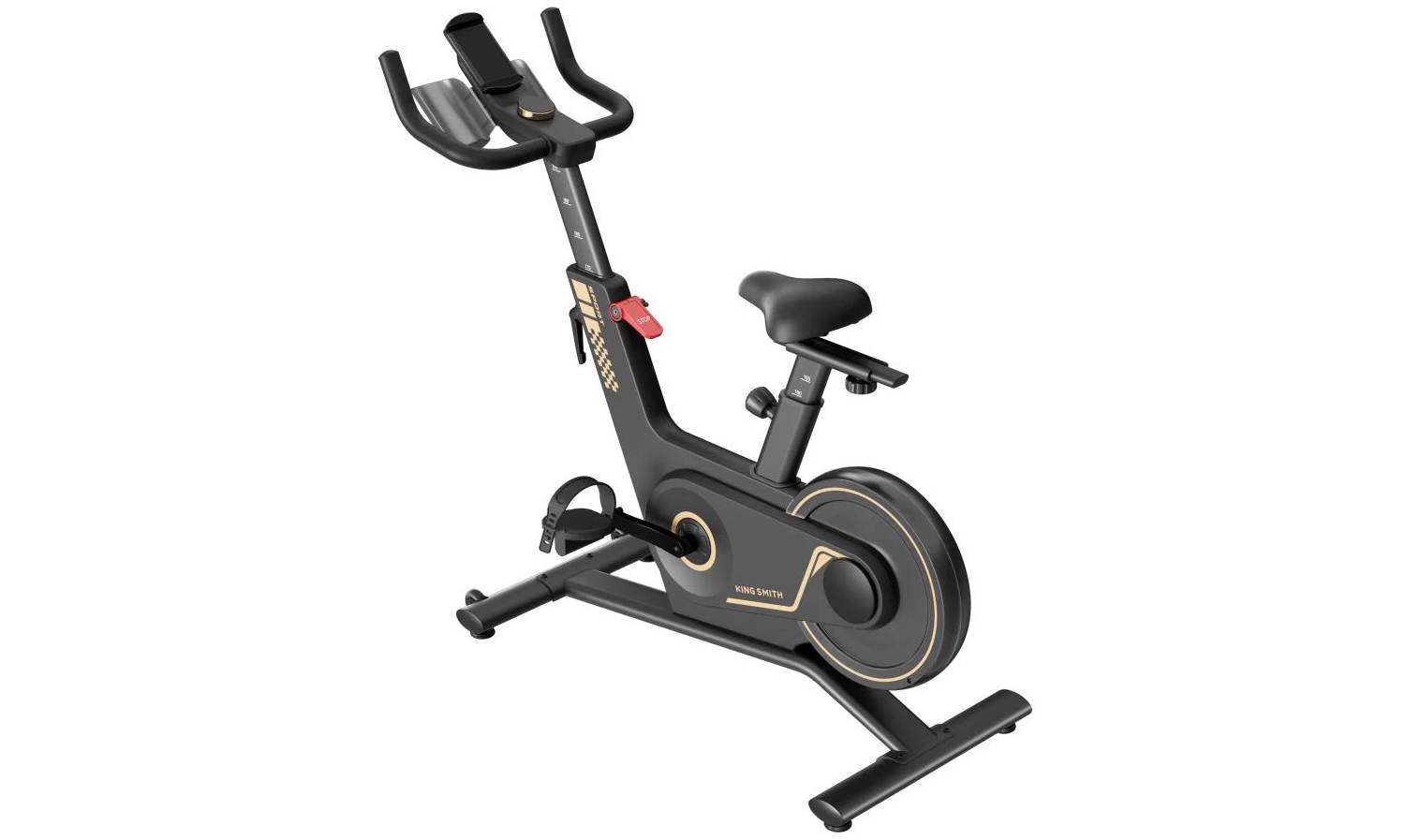 Велотренажер KINGSMITH SPRINT BIKE PB08S чорний 