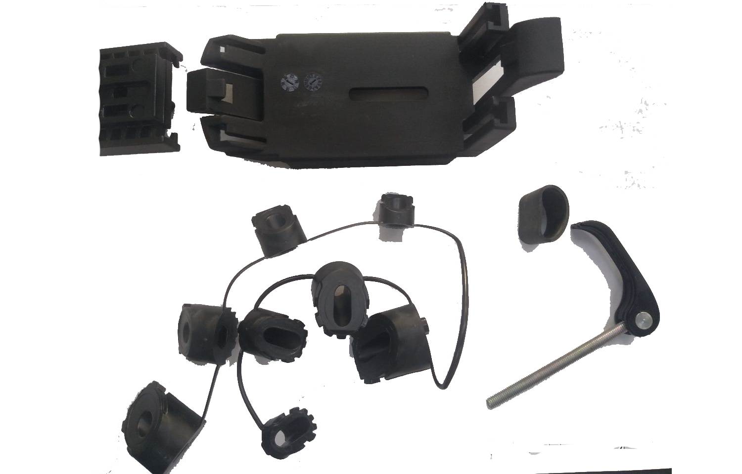 Крепление для крыльев Author X-Bow QR 26"-29" переднее, черный Крепление для крыльев Author X-Bow QR 26"-29" переднее, черный